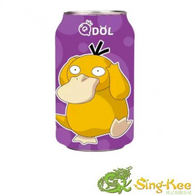 QDOL Pokemon Grape Flavour Sparkling Water 330ml