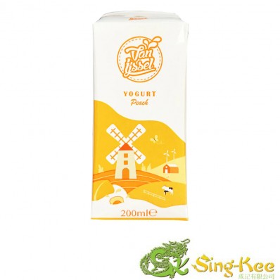 Van Ijssel Yoghurt (Peach) 200ml