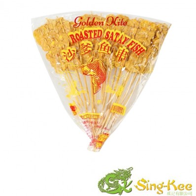 Golden Kite Two Shark Satay Jelly Fish Sticks 60g