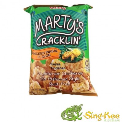 Oishi Marty’s Crackling Chicken Inasal Chicharon 90g