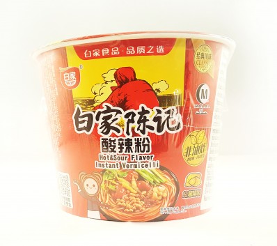 BAI JIA Hot and Sour Flavour Noodles 105g