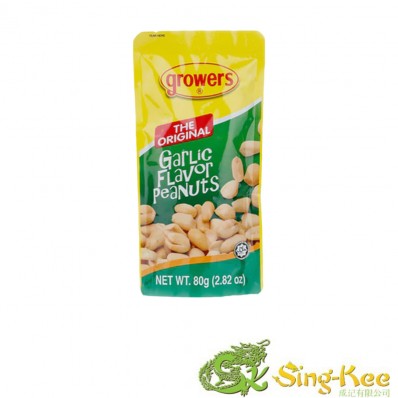 Growers Peanuts Garlic Flavour 80g