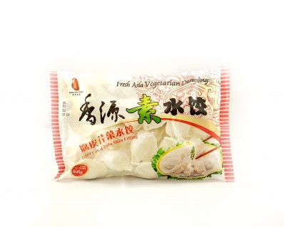 香源食品-素水餃腐皮芹菜450 g