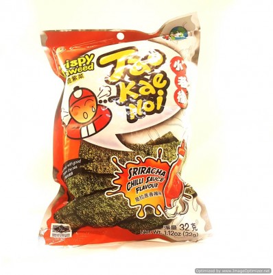 TAO KAE NOI Crispy Seaweed Sriracha Chilli Sauce Flavour 32g