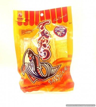 TARO Fish Snack Barbecue Flavoured 52g